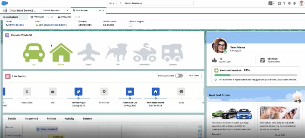 Finance Cloud Service: Industry-specific insurance