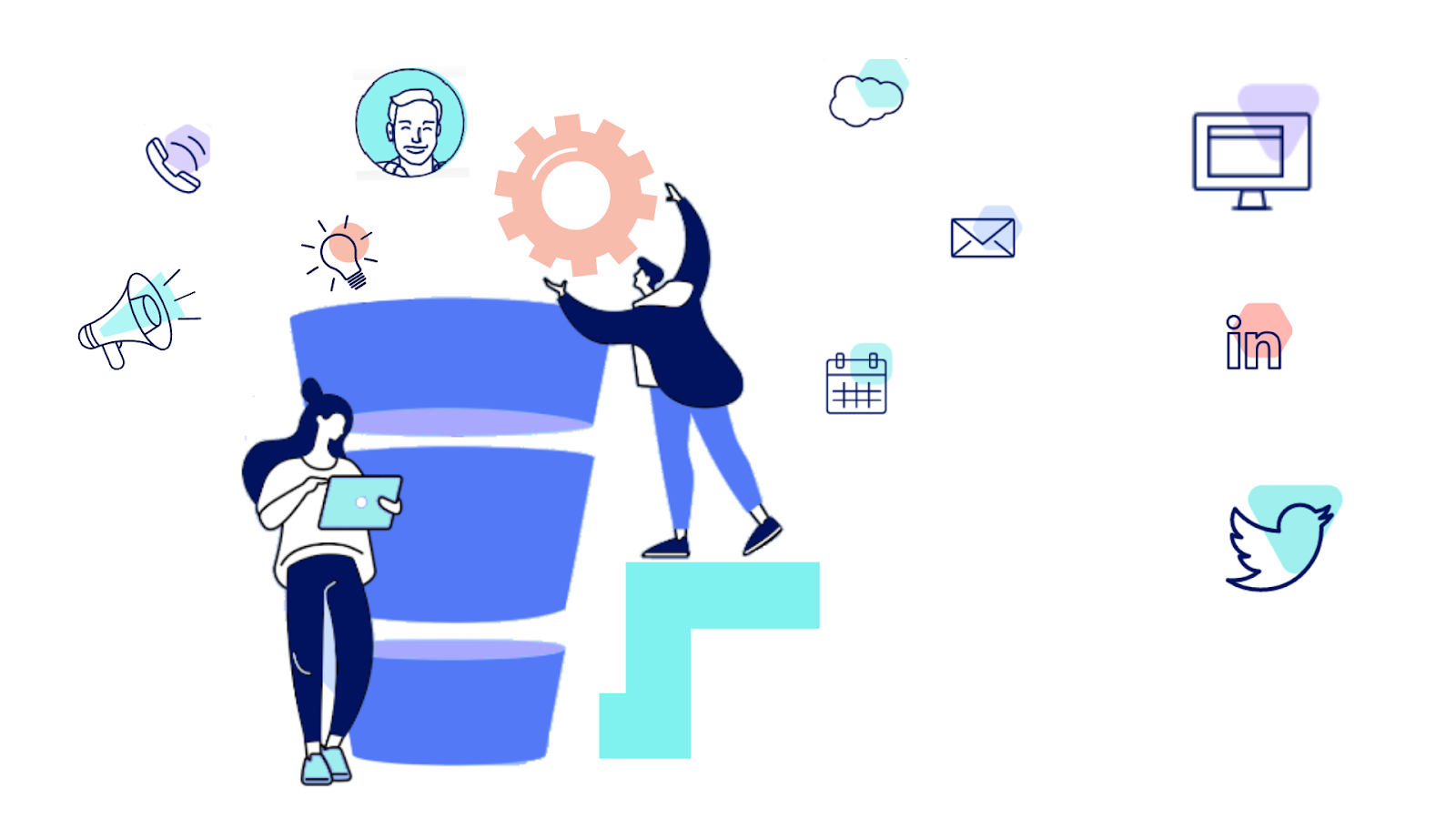 Sales engagement platform different functions